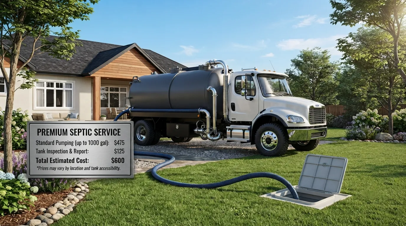Septic Tank Pumping Cost in Chula Vista, CA